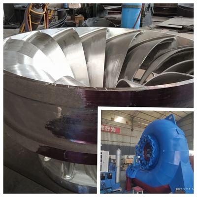 수력 발전소용 콤팩트 300Kw-20Mw 스테인리스 스틸 프랜시스 수력 터빈 발전기