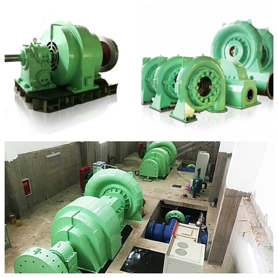 50HZ/60HZ 500KW-20MW 수압 터빈 브러시리스 흥분 발전기