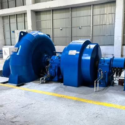 200kw-20mw 물 터빈 발전기 브러시리스 흥분 수직 / 수평 설치