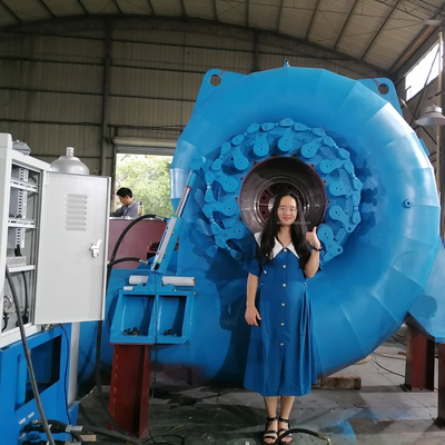 300KW-20MW 프랜시스 터빈 발전기 50Hz/60Hz 주파수 및 조정 가능한 정형 전압
