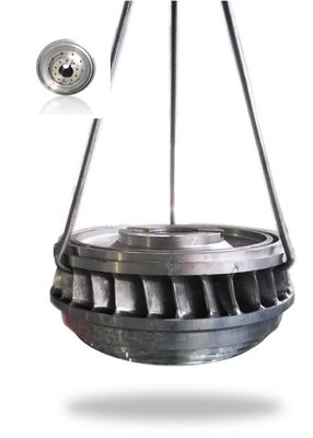 수력 발전 수력 터빈 러너 맞춤형 블레이드 길이와 300rpm 등급 로터 속도