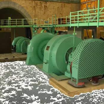 전기 밸브와 마이크로 컴퓨터 거버너와 함께 100KW-10MW 수력 터빈 발전기