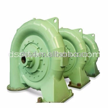 66kv 출력 전압용 직결식 리그 연결 방식 고낙차 수력 터빈