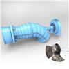 Tubular Water Wheel Hydroelectric Generator Pit Type Convenient Operate