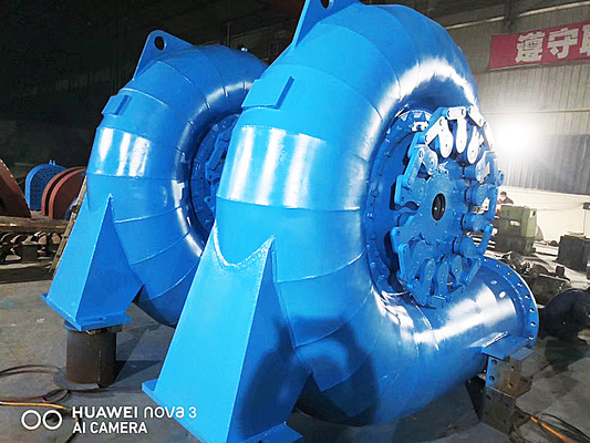 작은 수력 발전소를 위한 1000 kw 프랜시스 수차 발전기 물 터어빈