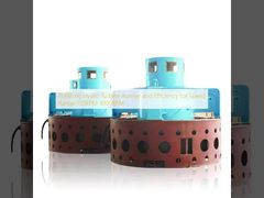 150RPM-1000RPM의 속도 범위에 대한 롤링 수력 터빈 러너 및 효율성