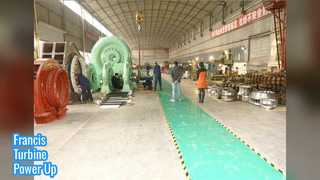 프란시스 터빈 발전기 2000kW 전력 솔루션