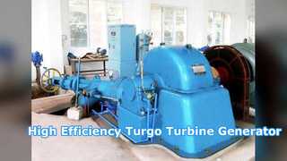 고효율 Turgo 터빈 발전기 4000kW 전력 솔루션